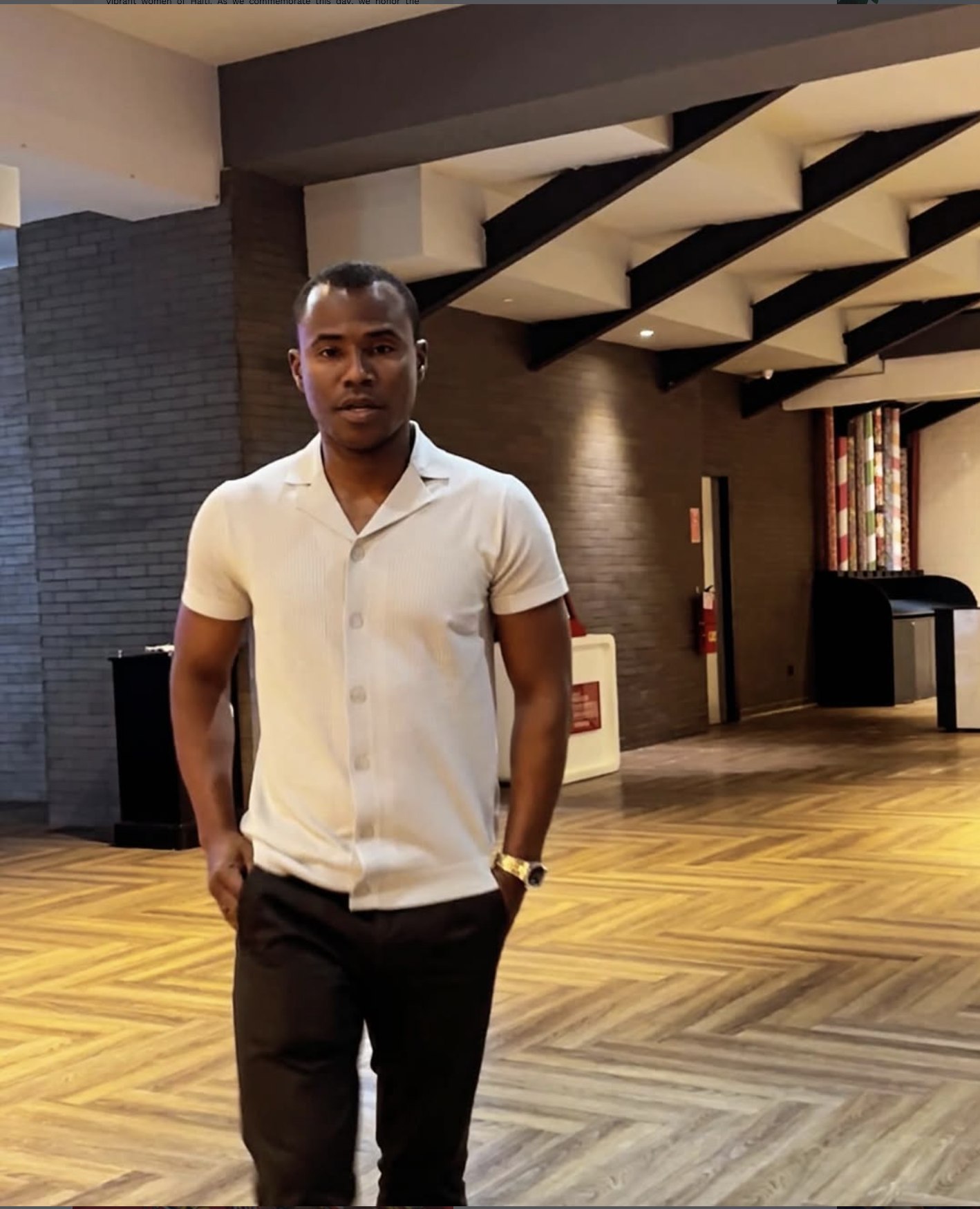 Junior Ceranor Nelson at Mall Blue, Santo Domingo